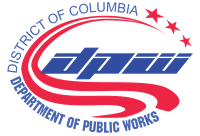 Logo of Washington DC department of public works
